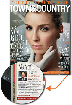 Dr. Cross named one of the most sought after beauty gurus across the country.
